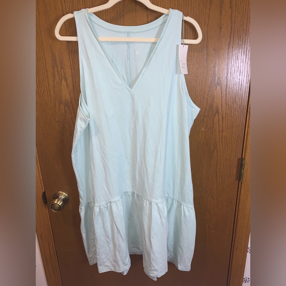 NWT A New Day Mint Green Sleeveless Drop-Waist Dress – XXL